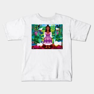 Malinche (Mother of Modern Mexico) Kids T-Shirt